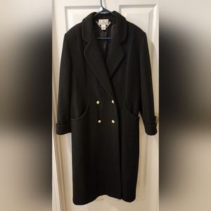 Worhington Long Black Coat